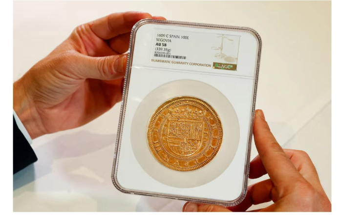 ispanskaya-zolotaya-moneta-1609-goda-ushla-s-molotka-za-rekordnuyu-summu