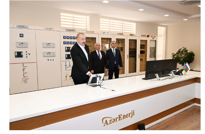 prezident-ilkham-aliev-prinyal-uchastie-na-otkrytii-elektropodstantsii-khankendi-1