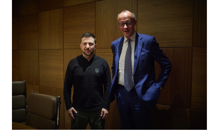 zelenskiy-i-merts-obsudili-khod-peregovorov-po-ukraine