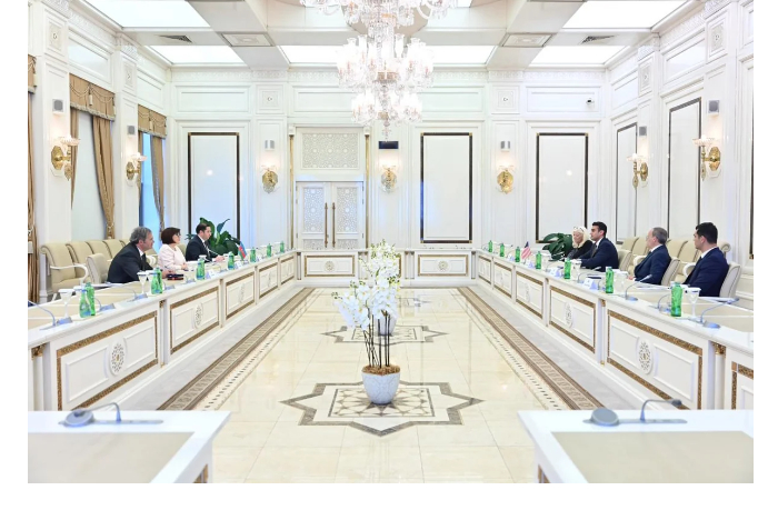 sakhiba-gafarova-obsudila-s-abrakhamom-khamadoy-azerbaydzhano-amerikanskie-otnosheniya
