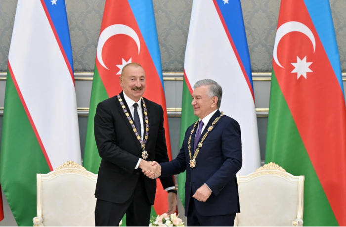 v-tashkente-sostoyalas-tseremoniya-nagrazhdeniya-prezidentov-azerbaydzhana-i-uzbekistana
